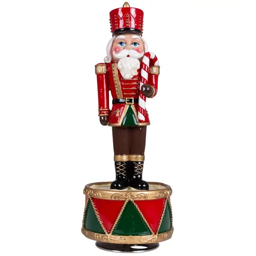 21cm Wind Up Nutcracker Music Box image