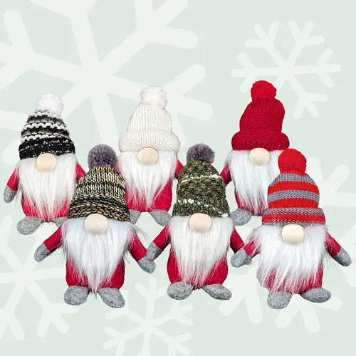 The Cozy Crew | 12cm Winter Gnome- Assorted Designs image