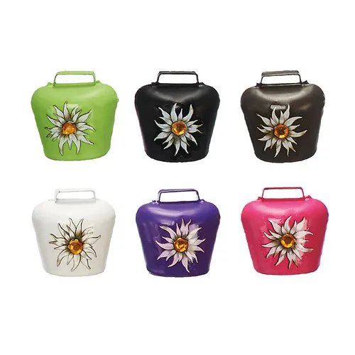 Edelweiss Metal Bell Fridge Magnet- Assorted Designs image