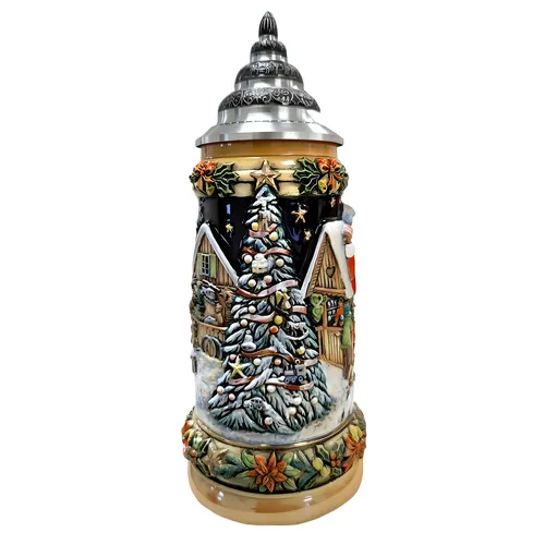Santa At The Christmas Markets Beer Stein 0.75L By KING image