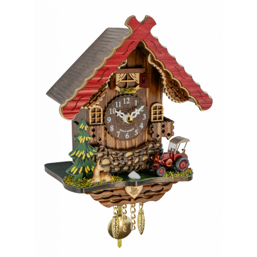 Tractor & Deer Battery Chalet Kuckulino 21cm By TRENKLE image