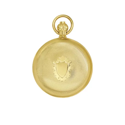 49mm Gold Unisex Mechanical Pocket Watch By CLASSIQUE (Roman) image