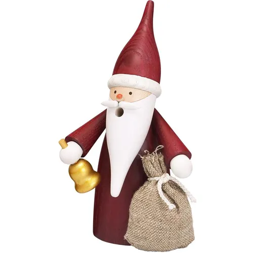 16cm Santa German Incense Burner By Seiffener image