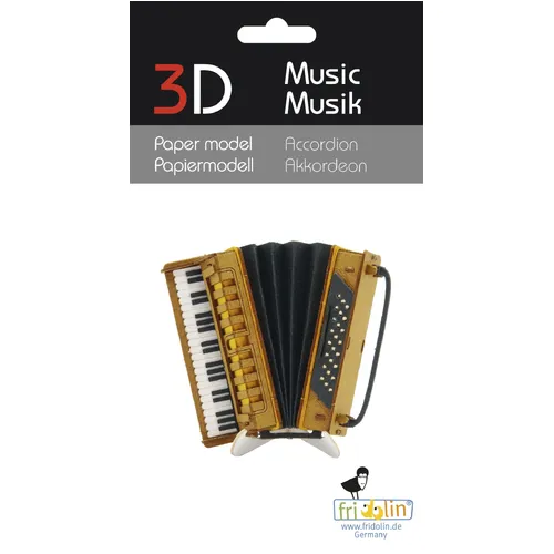 3D Paper Model- Accordion image