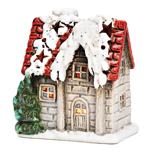 15cm Christmas Tealight House image