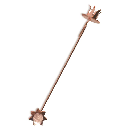 16cm Metal Balance Candle Holder With Star image