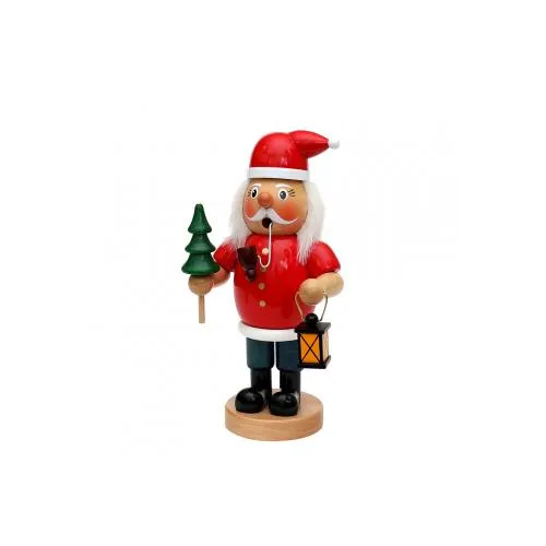 24cm Santa Claus With Lantern German Incense Burner image