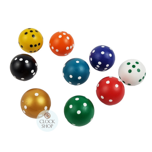 Round Dice- Assorted Colours