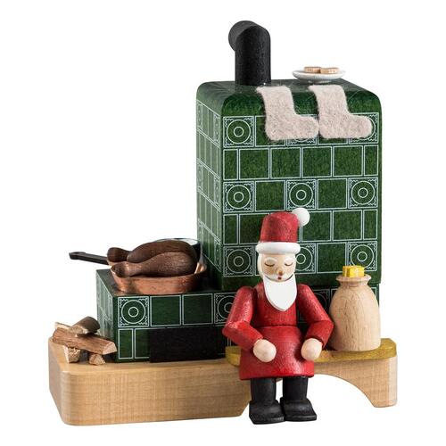 13cm Santa's Oven German Incense Burner By Richard Glässer