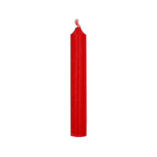 Single Red Candle (10mm Diameter)