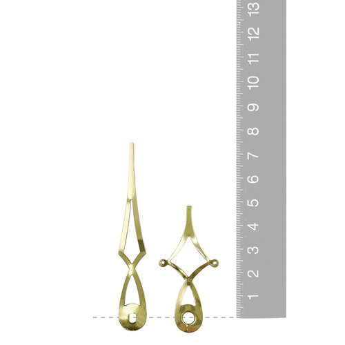 Gold Quartz Hands Decor 75mm / 47mm image