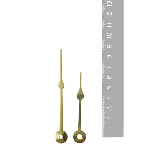 Gold Spade Euroshaft Quartz Hands (87mm & 63mm) image