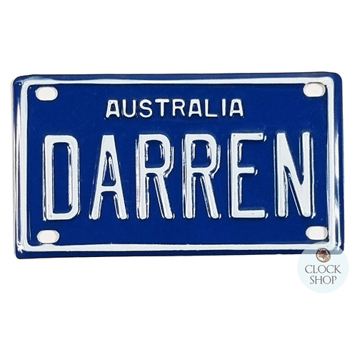 Name Plate - Darren