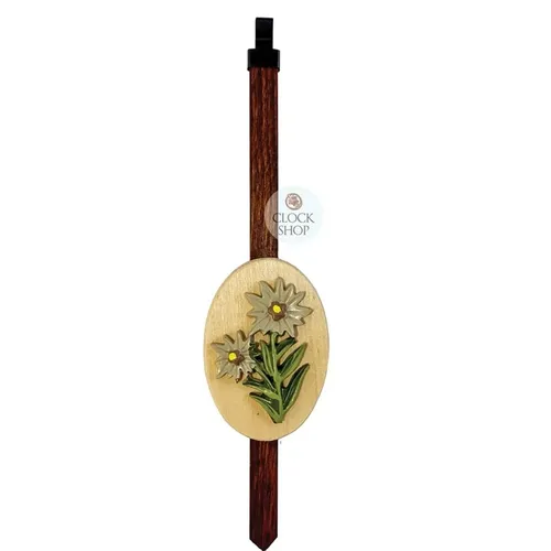 Edelweiss Mechanical Cuckoo Clock Pendulum (180mm) image