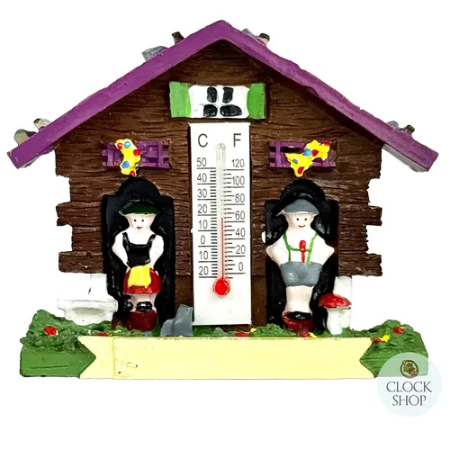 6cm Weather House Fridge Magnet image