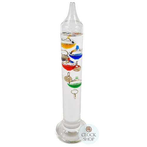 18cm Multi-Coloured Galileo Thermometer image