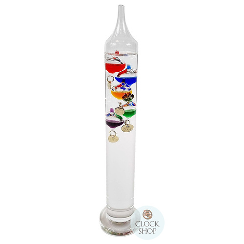 28cm Multi-Coloured Galileo Thermometer image