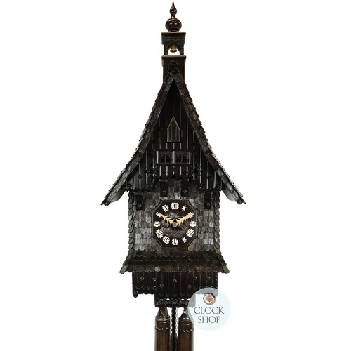 Church Tower 8 Day Mechanical Chalet Cuckoo Clock 68cm By ANDREAS KREBS  image