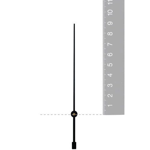 Black Euroshaft Quartz Seconds Hand (89mm) image