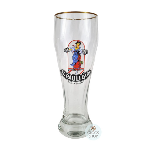 St Pauli Girl Large Wheat Beer Glass 0.5L