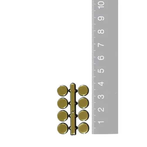 9mm Gold Numeral Dots (Set Of 8) image