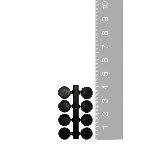 9mm Black Numeral Dots (Set Of 8) image