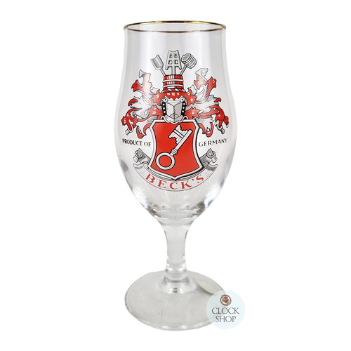 Becks Tulip Wheat Beer Glass 0.3L image