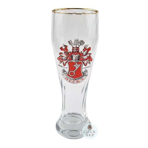 Becks Large Wheat Beer Glass