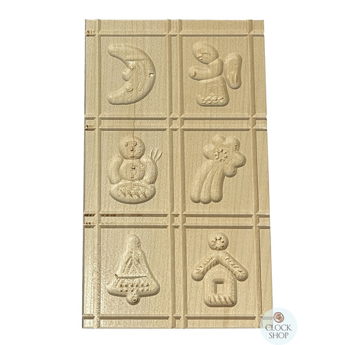 Springerle Mould- 6 Designs (Christmas) image