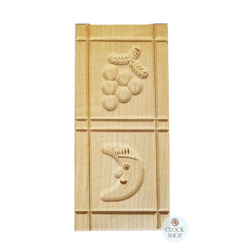 Springerle Mould- 2 Designs (Grapes & Moon) image