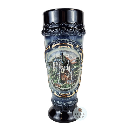 Blue Neuschwanstein Castle Wheat Beer Mug 0.5L BY KING image