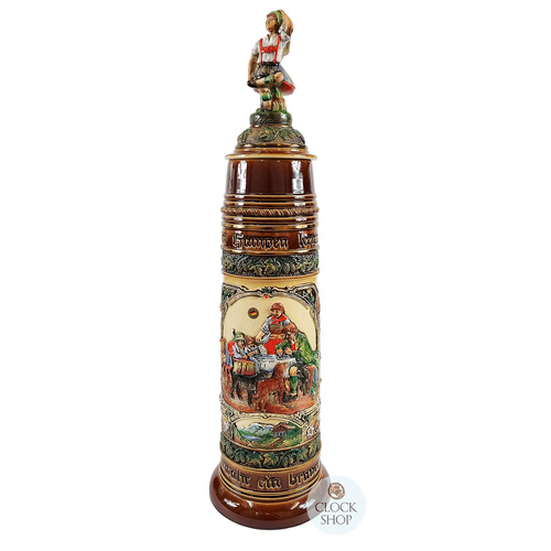 12 Litre Collectors Edition German Beer Stein By KING (small crack)