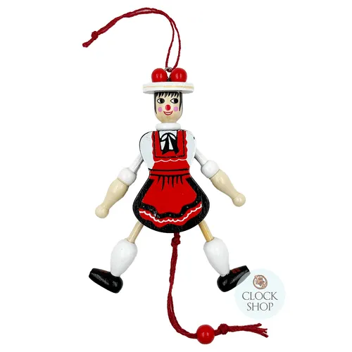 12cm Jumping Jill In Red Dress image