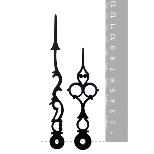 Black Serpentine Euroshaft Quartz Hands (120mm & 88mm) image