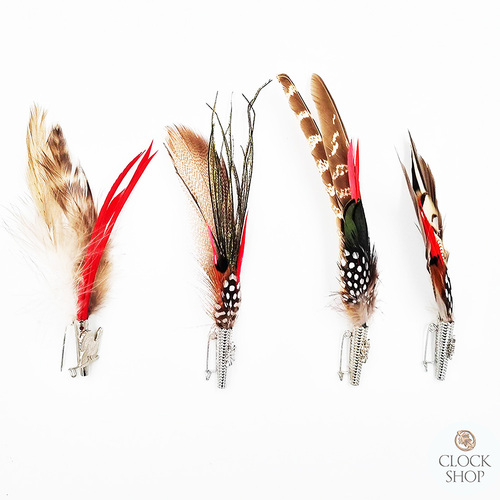 Feather Hat Pin- Assorted Designs