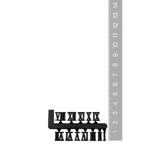 9mm Black Roman Numerals image