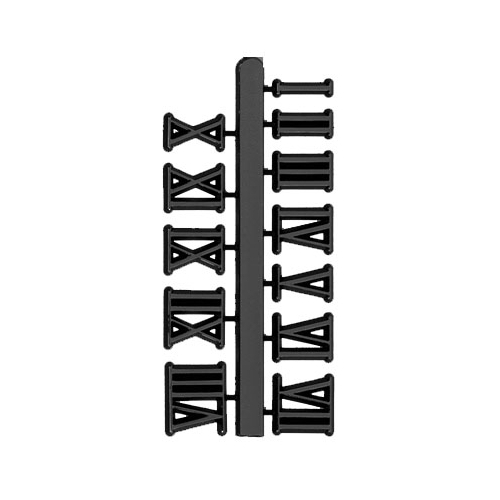 12mm Black Roman Numerals image