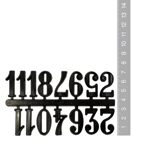 30mm Black Arabic Numerals image