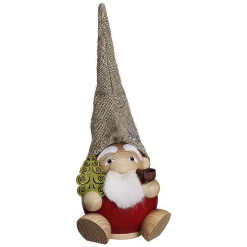 19cm Forest Gnome German Incense Burner By Seiffener