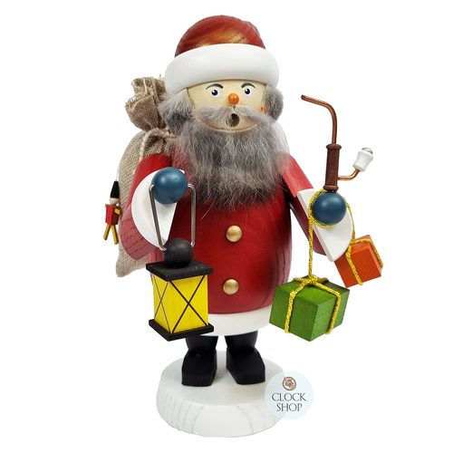 19cm Santa & Presents German Incense Burner By Seiffener image