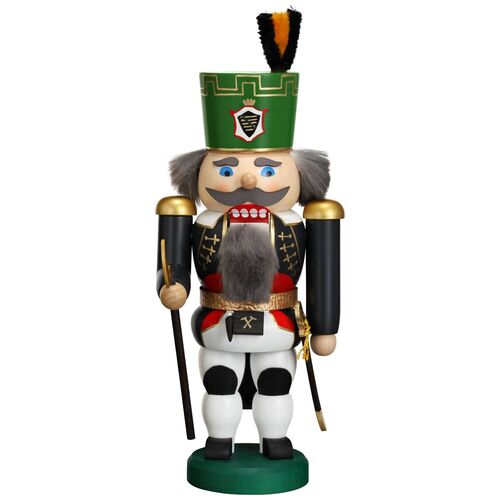 20cm Bergmeister Miner Nutcracker By Seiffener image