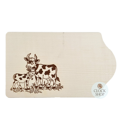 Wooden Chopping Board (Cows)