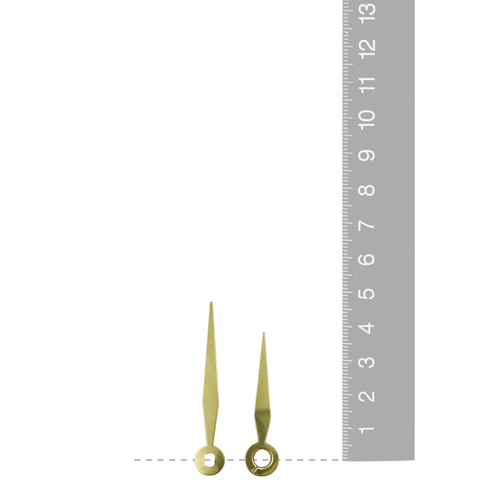 Gold Pointer Euroshaft Quartz Hands (47mm & 37mm) image