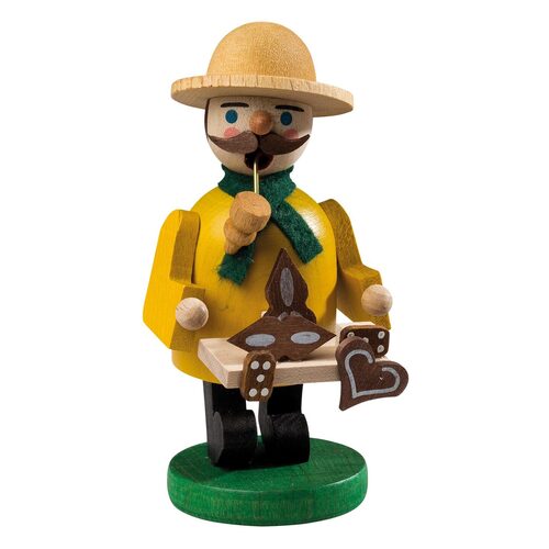 11cm Gingerbread Vendor German Incense Burner By Richard Glässer image