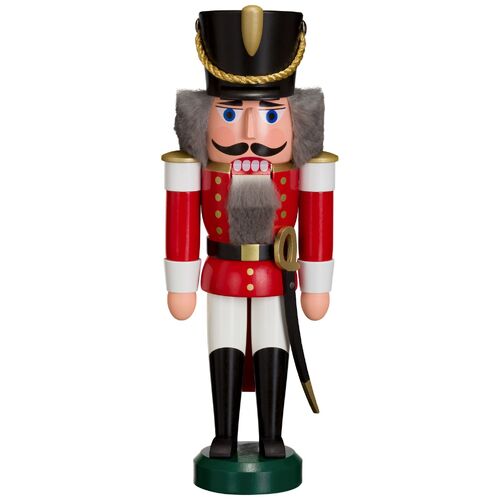 28cm Red Soldier Nutcracker By Seiffener image