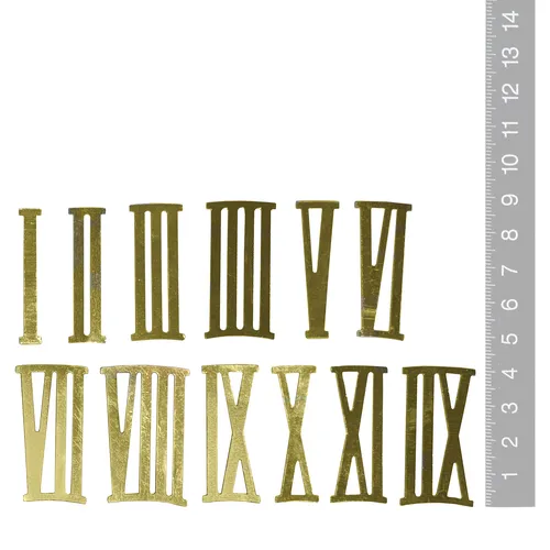 42mm Gold Aluminium Roman Numerals image