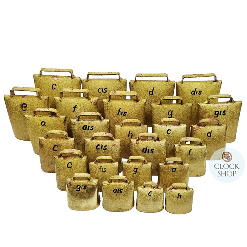  Gold Musical Bell Set 26 Pieces 