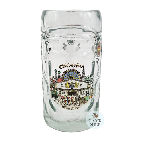 Oktoberfest Munich Glass Beer Mug 0.5L