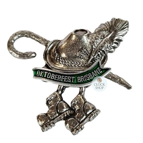 Oktoberfest Brisbane Hat Pin (Hat & Hiking Boots) image