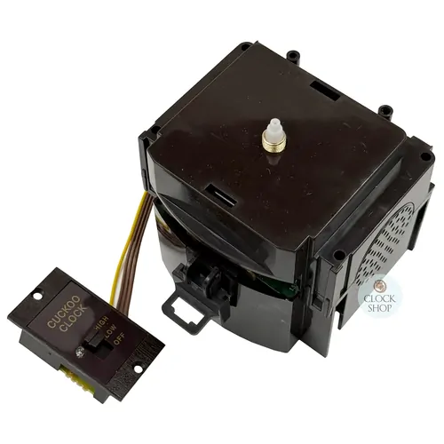 'Q' Quartz Cuckoo Clock Movement By ENGSTLER (Bird Motor Not Included) image